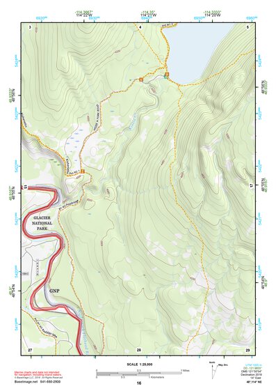 48114NE Page 16 Whitefish Range Topo Preview 1