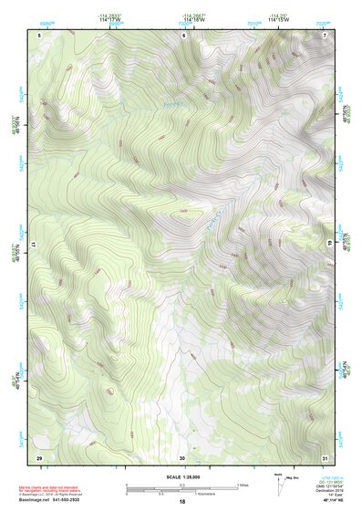 48114NE Page 18 Whitefish Range Topo Preview 1