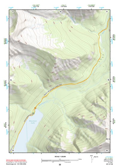48114NE Page 22 Whitefish Range Topo Preview 1