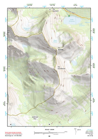 48114NE Page 24 Whitefish Range Topo Preview 1