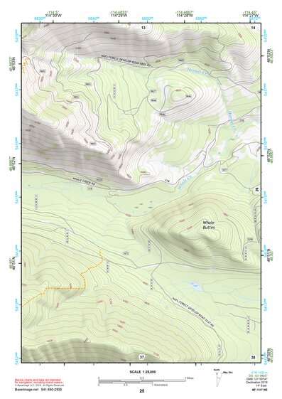 48114NE Page 25 Whitefish Range Topo Preview 1