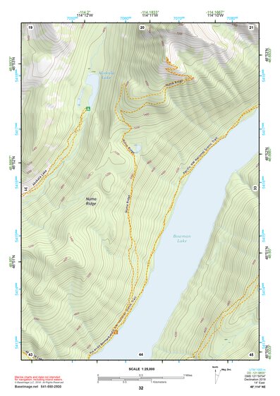 48114NE Page 32 Whitefish Range Topo Preview 1