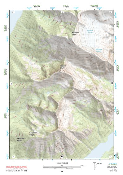 48114NE Page 34 Whitefish Range Topo Preview 1