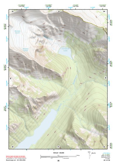48114NE Page 35 Whitefish Range Topo Preview 1