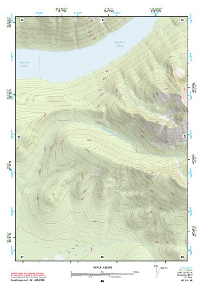 48114NE Page 46 Whitefish Range Topo Preview 1