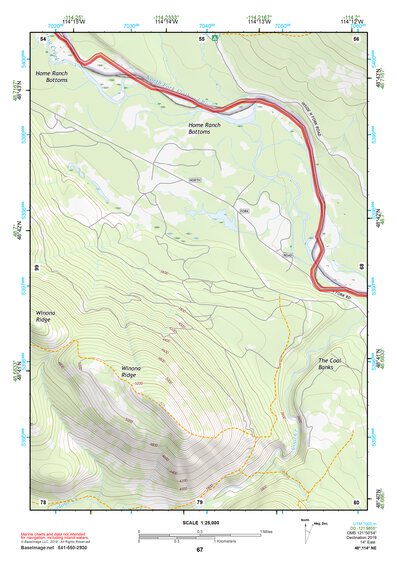 48114NE Page 67 Whitefish Range Topo Preview 1