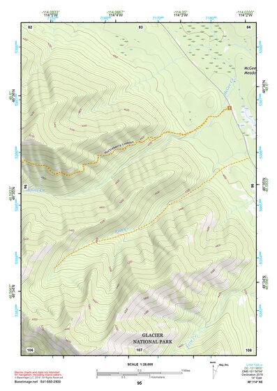 48114NE Page 95 Whitefish Range Topo Preview 1