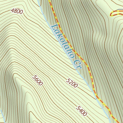48114NE Page 101 Whitefish Range Topo Preview 3
