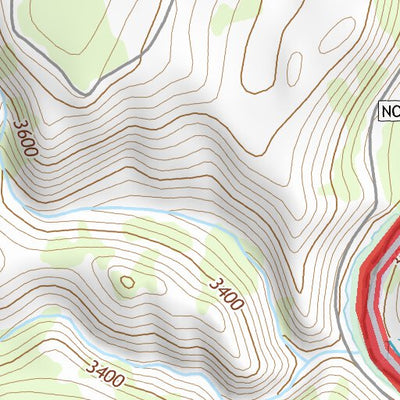 48114NE Page 105 Whitefish Range Topo Preview 3