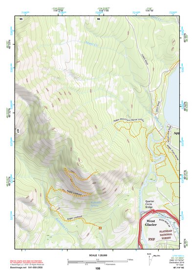 48114NE Page 108 Whitefish Range Topo Preview 1