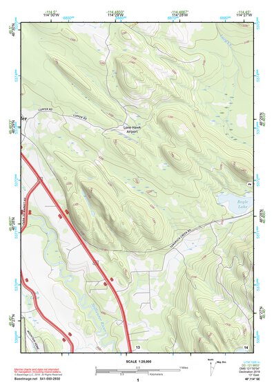 48114SE Page 1 Kalispell Topo Preview 1