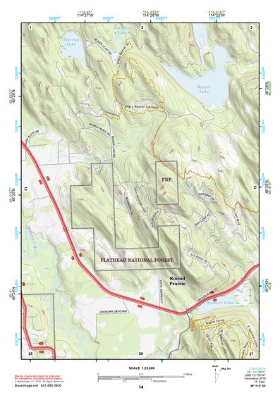 48114SE Page 14 Kalispell Topo Preview 1