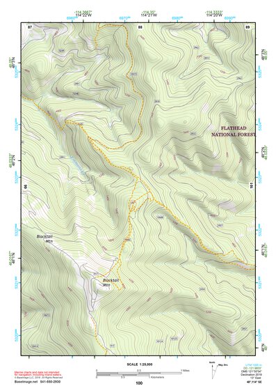 48114SE Page 100 Kalispell Topo Preview 1
