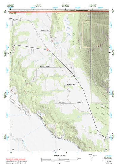 48116NE Page 2 Bonners Ferry Topo Preview 1