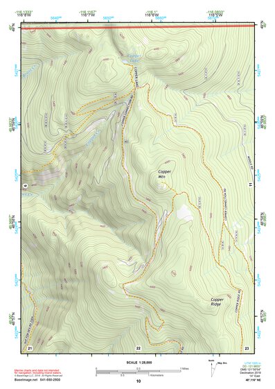 48116NE Page 10 Bonners Ferry Topo Preview 1