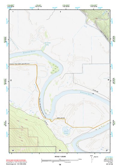 48116NE Page 14 Bonners Ferry Topo Preview 1