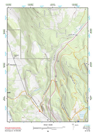 48116NE Page 16 Bonners Ferry Topo Preview 1