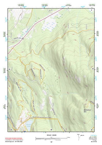 48116NE Page 17 Bonners Ferry Topo Preview 1
