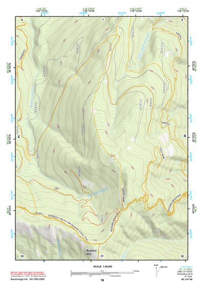 48116NE Page 19 Bonners Ferry Topo Preview 1