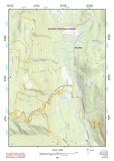 48116NE Page 20 Bonners Ferry Topo Preview 1
