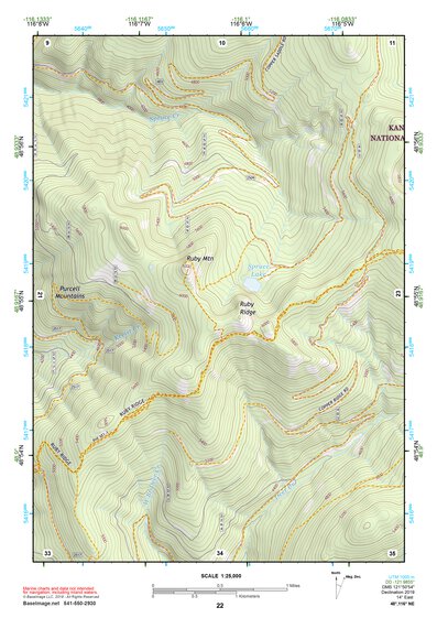 48116NE Page 22 Bonners Ferry Topo Preview 1
