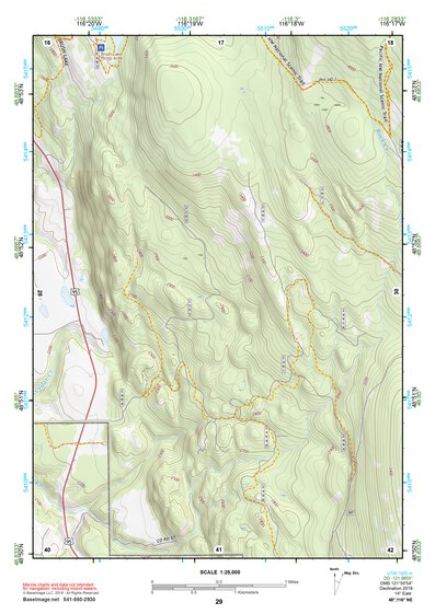 48116NE Page 29 Bonners Ferry Topo Preview 1