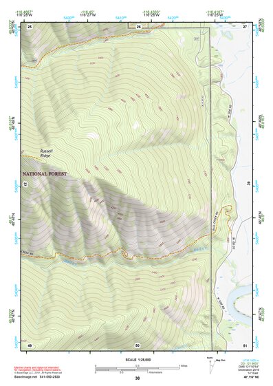 48116NE Page 38 Bonners Ferry Topo Preview 1