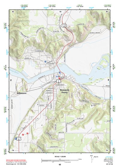 48116NE Page 65 Bonners Ferry Topo Preview 1