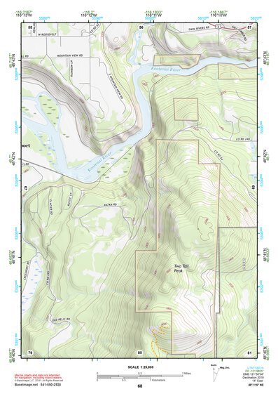 48116NE Page 68 Bonners Ferry Topo Preview 1