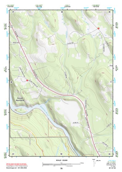 48116NE Page 70 Bonners Ferry Topo Preview 1