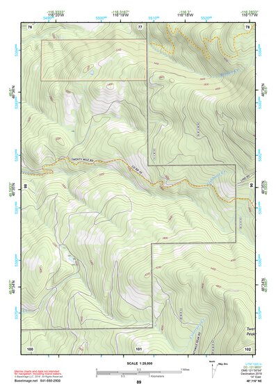48116NE Page 89 Bonners Ferry Topo Preview 1