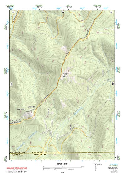 48116NE Page 106 Bonners Ferry Topo Preview 1