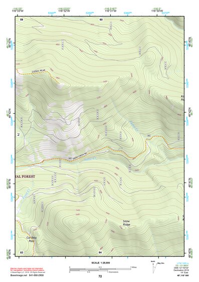 48116NW Page 72 Bonners Ferry Topo Preview 1