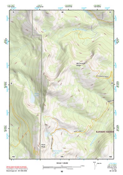 48116NW Page 92 Bonners Ferry Topo Preview 1