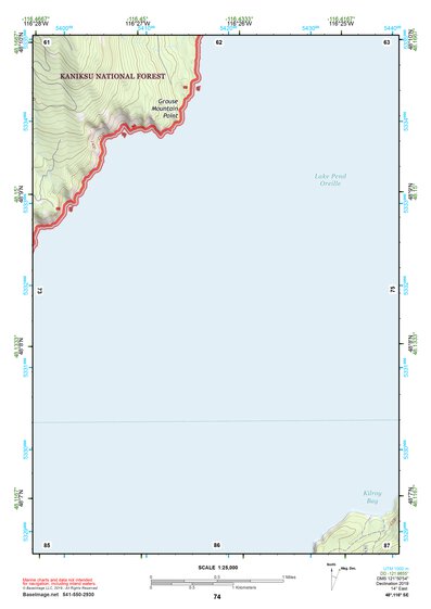 48116SE Page 74 Sandpoint Topo Preview 1