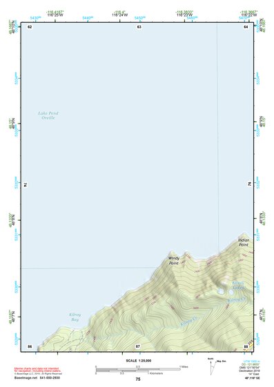 48116SE Page 75 Sandpoint Topo Preview 1