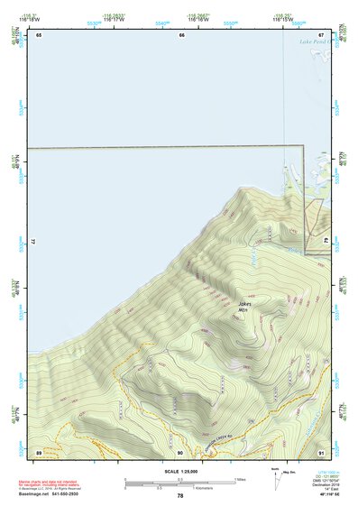 48116SE Page 78 Sandpoint Topo Preview 1