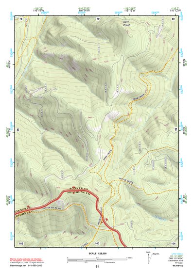 48116SE Page 91 Sandpoint Topo Preview 1
