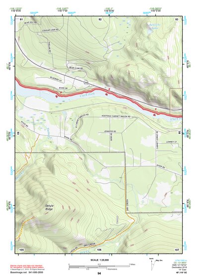 48116SE Page 94 Sandpoint Topo Preview 1