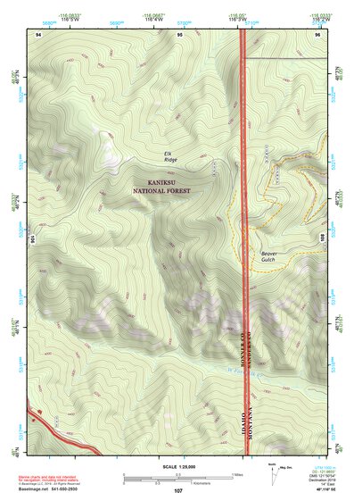 48116SE Page 107 Sandpoint Topo Preview 1