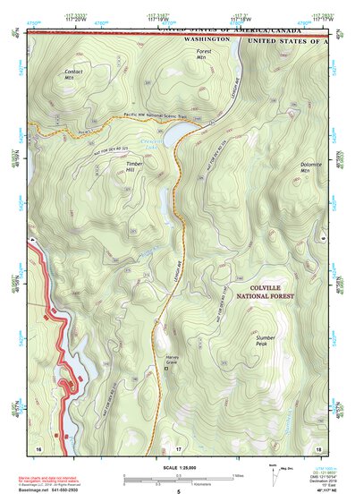 48117NE Page 5 Colville Topo Preview 1