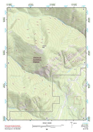 48117NE Page 26 Colville Topo Preview 1