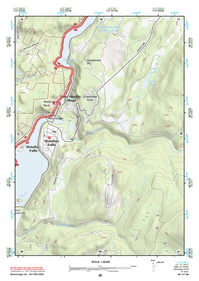 48117NE Page 28 Colville Topo Preview 1