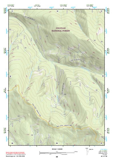 48117NE Page 44 Colville Topo Preview 1