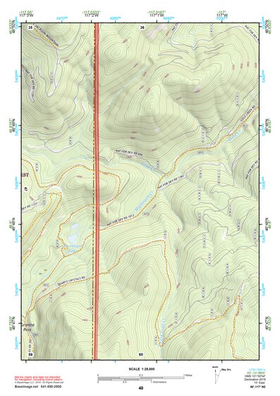 48117NE Page 48 Colville Topo Preview 1