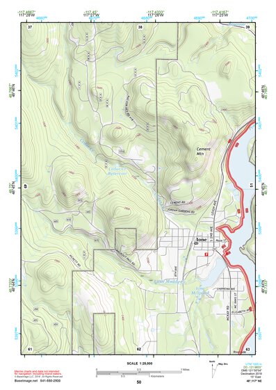 48117NE Page 50 Colville Topo Preview 1