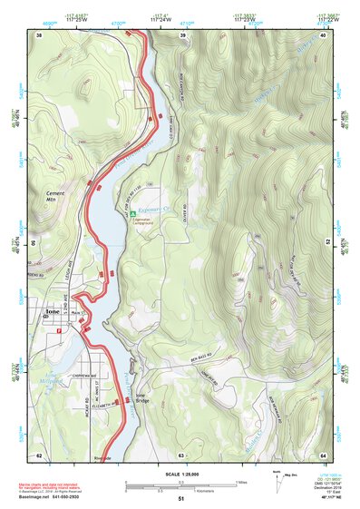 48117NE Page 51 Colville Topo Preview 1
