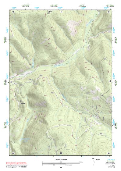 48117NE Page 53 Colville Topo Preview 1