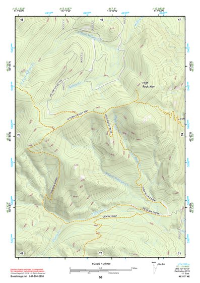 48117NE Page 58 Colville Topo Preview 1