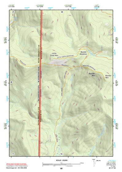 48117NE Page 60 Colville Topo Preview 1